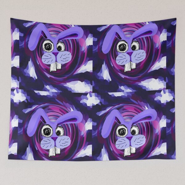 Item preview, Happy Freaking Easter ! - violet bunny designed and sold by zazuzanta.