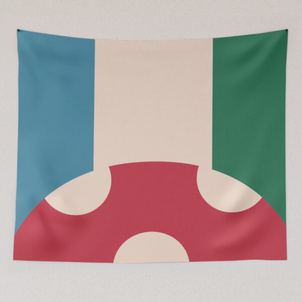 Item preview, Kinoko Kingdom Flag (Dream SMP) designed and sold by artsydoodles.