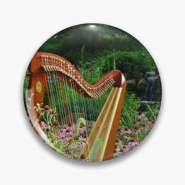 Item preview, Floral Harp II designed and sold by Beth A. Stockdell.