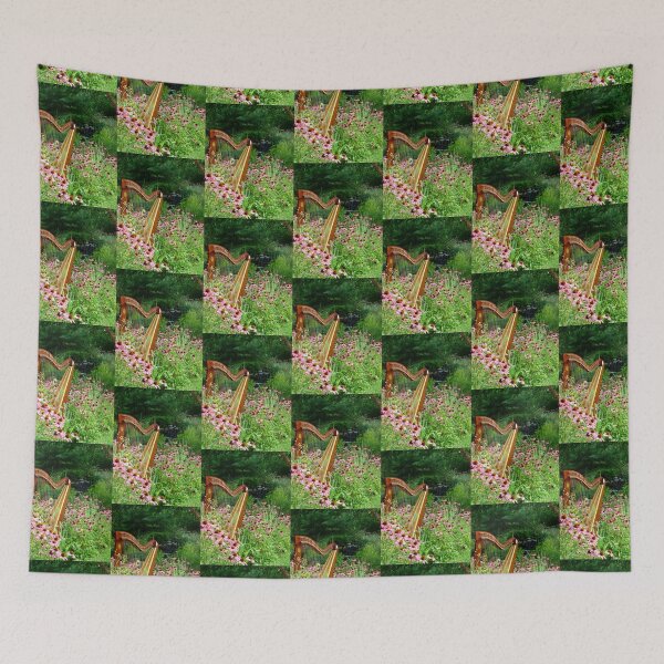 Item preview, Floral Harp II designed and sold by Beth A. Stockdell.