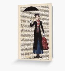 Mary Poppins Greeting Card