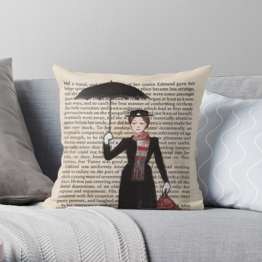 Item preview, Throw Pillow designed and sold by Purrr.