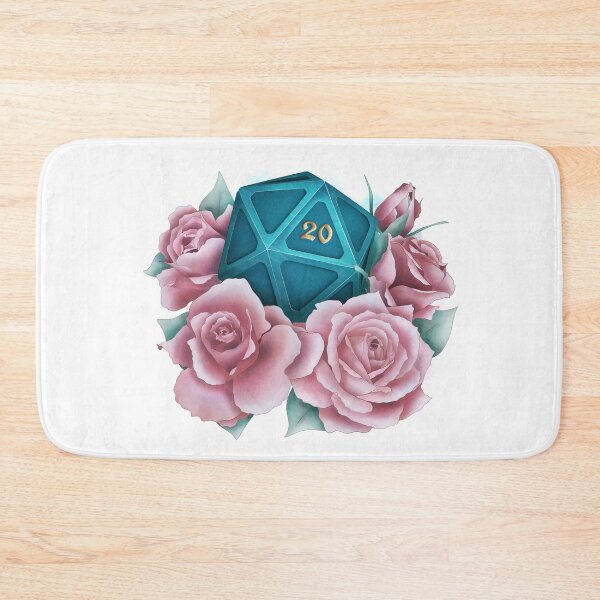 Item preview, Floral D20 designed and sold by MoonSprites.