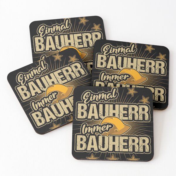 Artikelvorschau, Einmal Bauherr immer Bauherr - Baustelle & Fachwerk entworfen und verkauft von Shirt-Scheune.