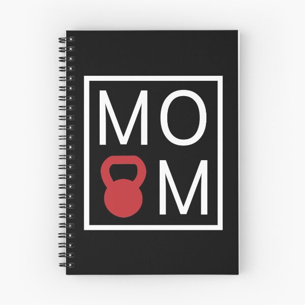 Item preview, Mom Love - Kettlebell I Love Mom  - Crossfit Designin white box with kettlebell designed and sold by RXThread.