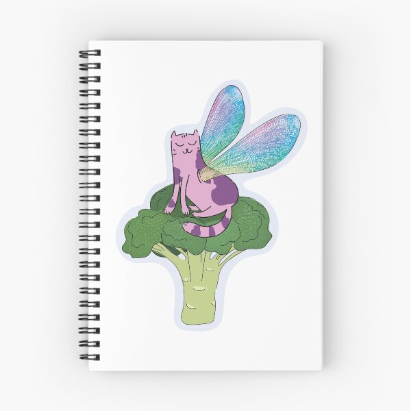 Item preview, Сat sitting on broccoli designed and sold by DaryaLavit.