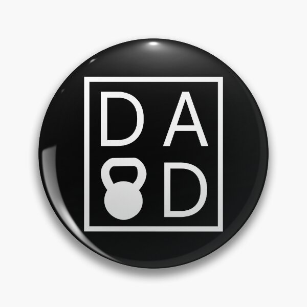 Item preview, Dad Love - Kettlebell I Love Dad  - Crossfit Design in white box with kettlebell designed and sold by RXThread.