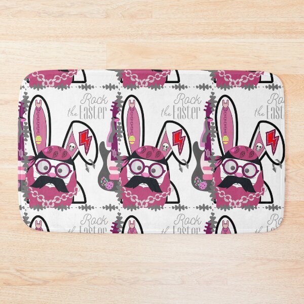 Item preview, Easter Rock Bunny Badass Funny designed and sold by LaPaoTorres.