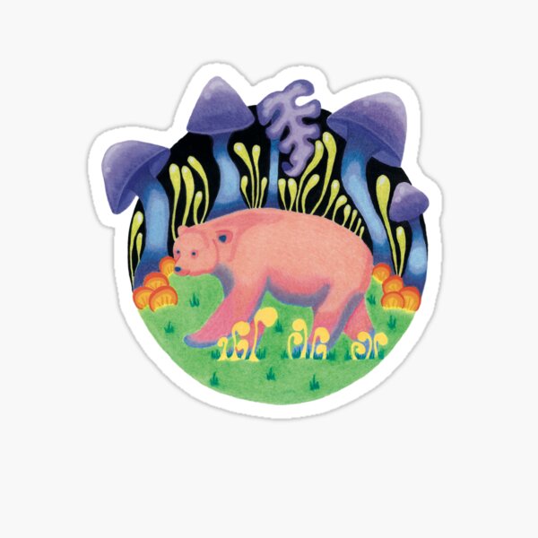 Forest Spirit: Kermode Bear Sticker