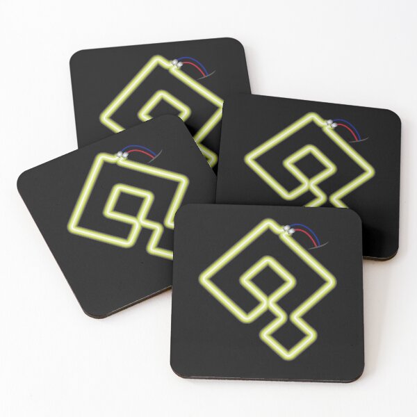 Item preview, aenigma Neon green geometric design designed and sold by achoprop.