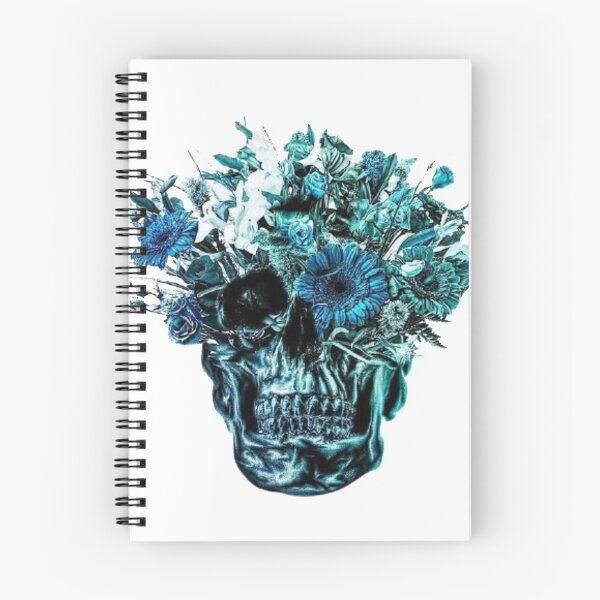 Item preview, Flower Skull designed and sold by leMagenta.