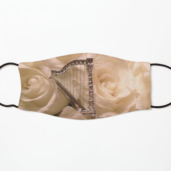 Italian Harp with Roses Kids Mask