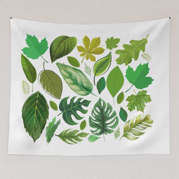Item preview, Garden Greens Fallen Leaves designed and sold by Nancyanna.