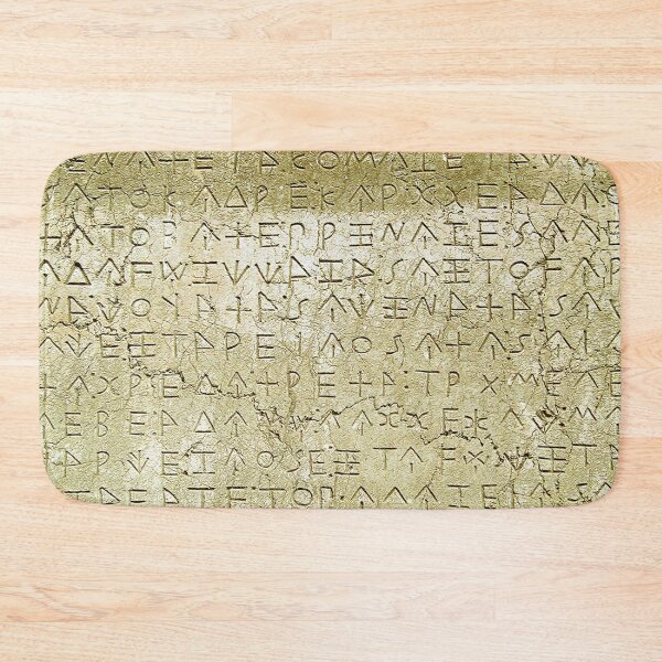 Item preview, Ancient Lydian Alphabet in Kekova, Turkey designed and sold by Bruno Beach.