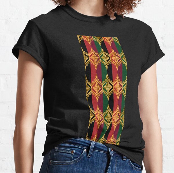 Traditional Tribal Pattern Hawaiian Shirt, Colorful Ethnic Geometric  Pattern Native American Shirt - Trendy Aloha