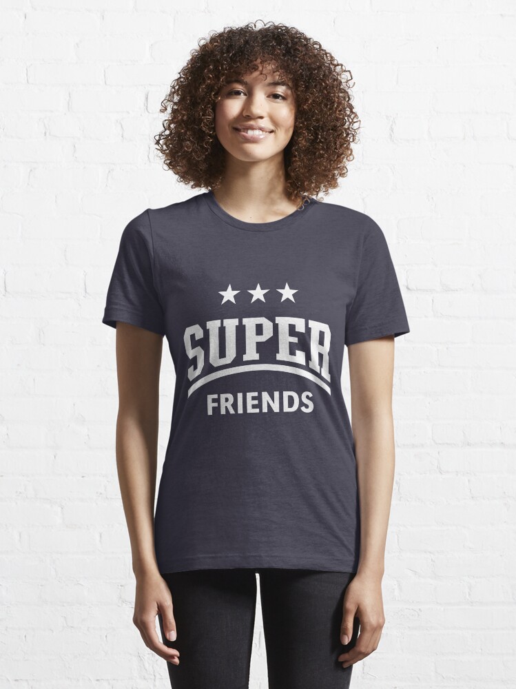 Alternative Ansicht von Super Freunde (weiß) Essential T-Shirt