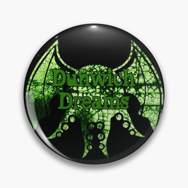 Item preview, Dunwich Dreams - Logo Cthulu Bat Cracked designed and sold by DunwichDreams.