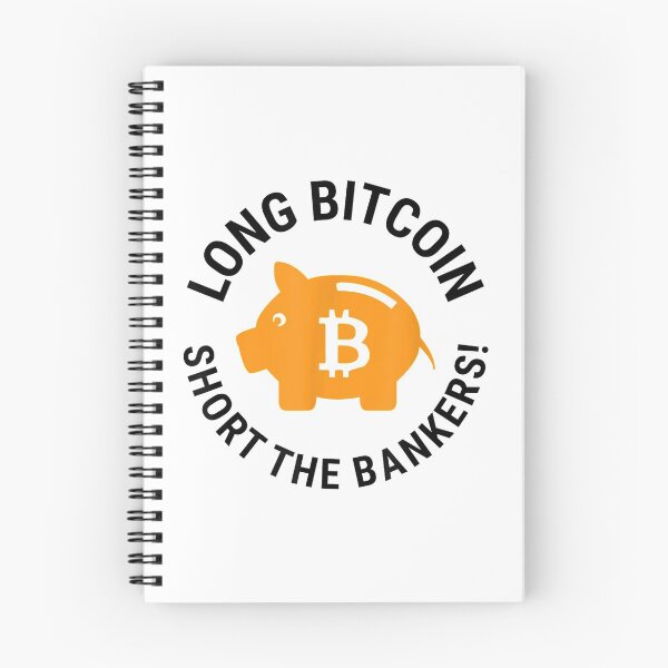 Item preview, Funny Cryptocurrency shirts | Long Bitcoin Short The Bankers designed and sold by ETIndustries.