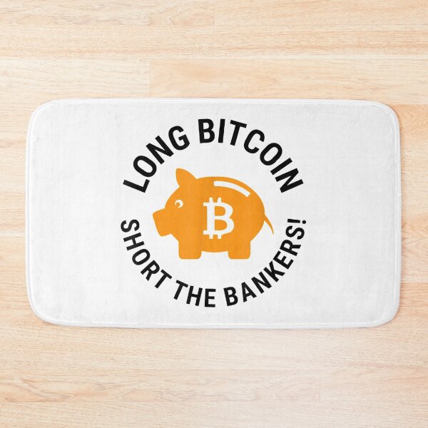 Item preview, Funny Cryptocurrency shirts | Long Bitcoin Short The Bankers designed and sold by ETIndustries.