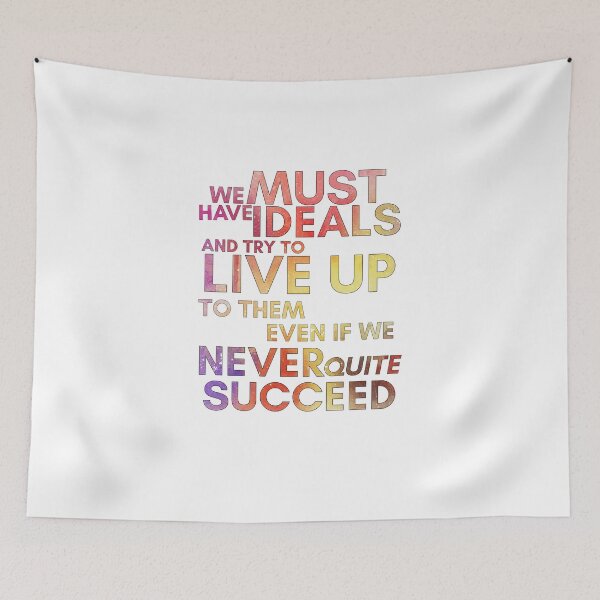 Item preview, Anne of Green Gables-Inspired "We Must Have Ideals" designed and sold by mulberrydragon.