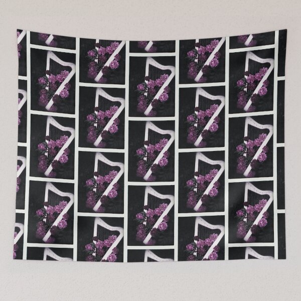 Item preview, Peony Harp II designed and sold by Beth A. Stockdell.