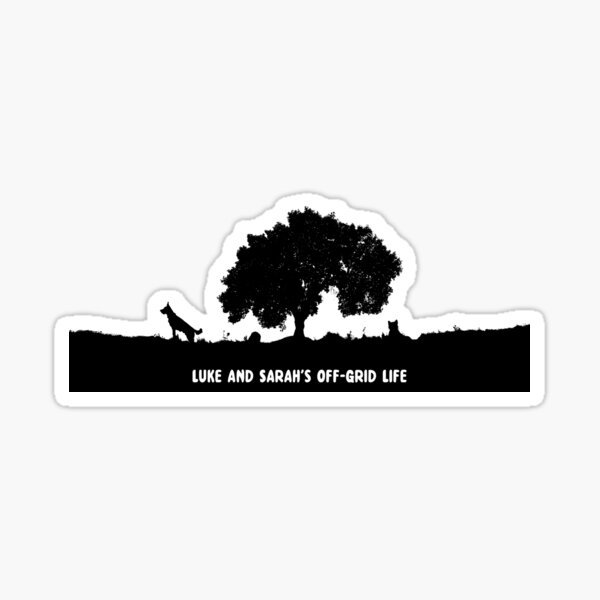 Channel name on our T-shirts Sticker