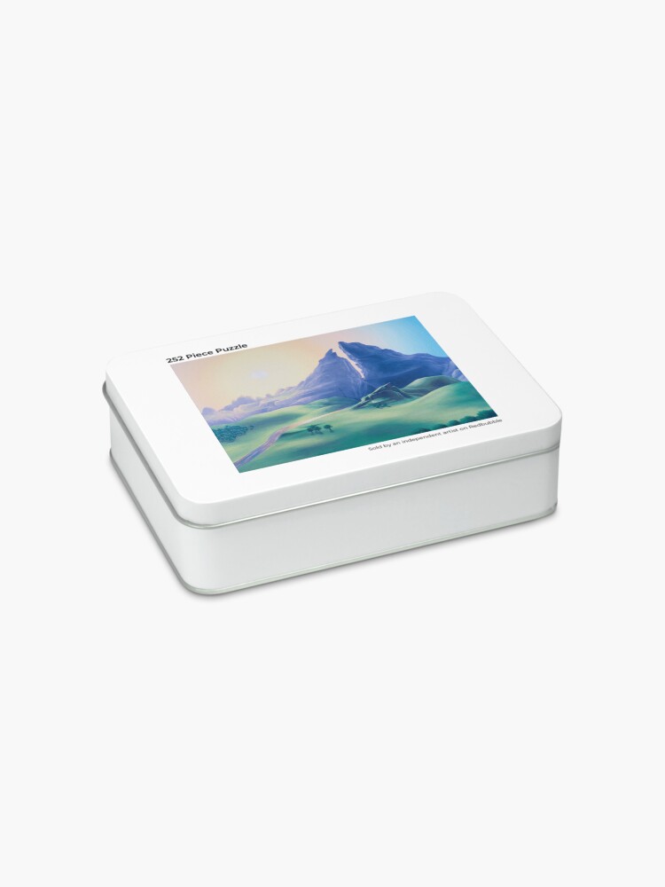Alternate view of Dueling Peaks Jigsaw Puzzle