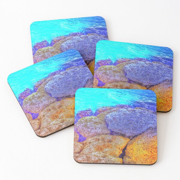 Item preview, Blue Coloured Sea Rocks designed and sold by Altasdesigner  (OW).