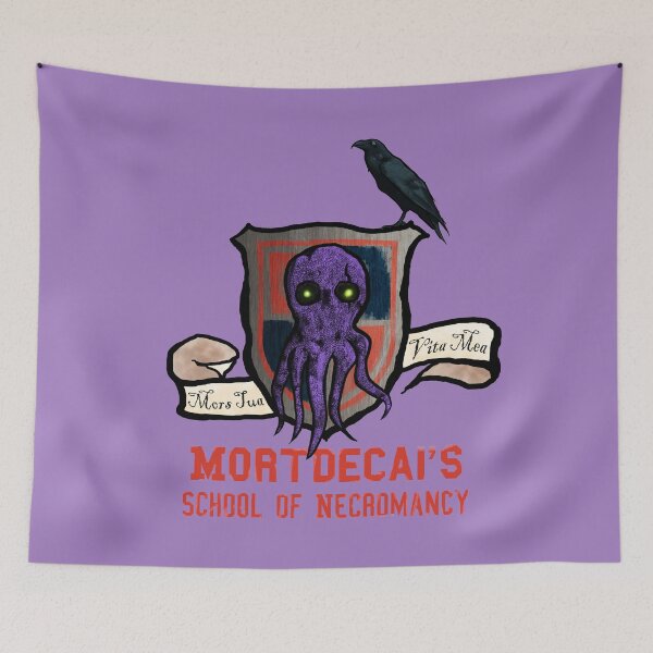 Item preview, Mortdecai's School of Necromancy- Necromancer Collegiate Symbol designed and sold by Albrithr.