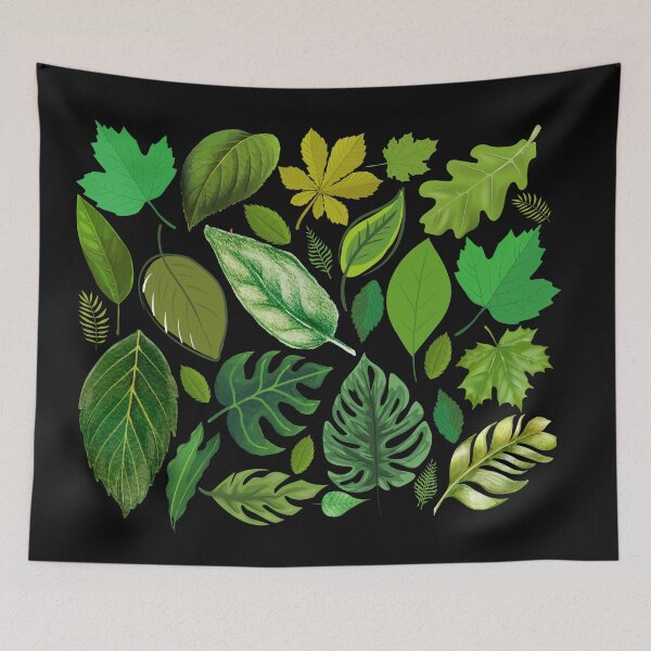 Item preview, Garden Greens Fallen Leaves designed and sold by Nancyanna.