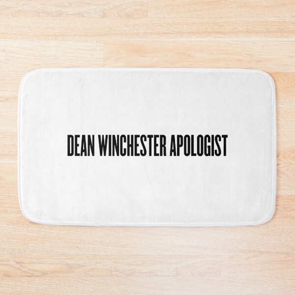Item preview, DEAN WINCHESTER APOLOGIST in BLACK designed and sold by jennifersbodies.