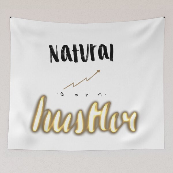 Item preview, Natural born hustler designed and sold by ArtBased.