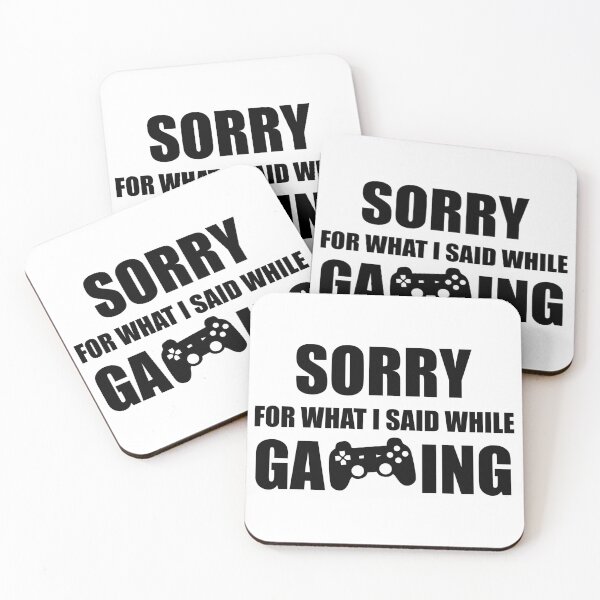 Item preview, Sorry For What I Said While Gaming - Funny Gamer designed and sold by Adel Qasem.