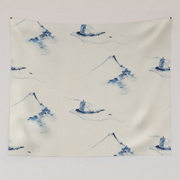 Item preview, Mount Fuji and the Boat 2 designed and sold by TheTimeMachine.