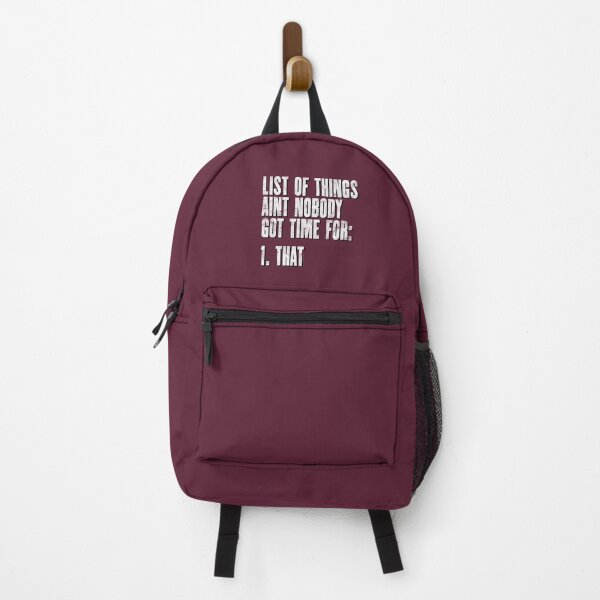 Item preview, List Of Things Aint Nobody Got Time For designed and sold by siggyspatsky.