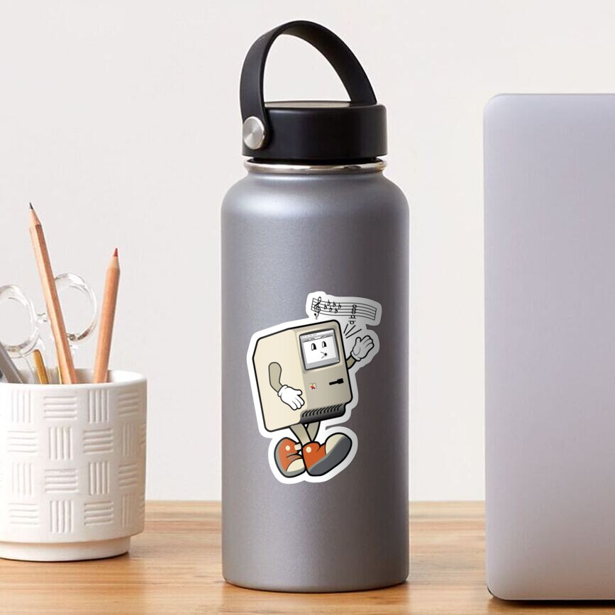 MacGuy Whistling A Boot Chime Sticker
