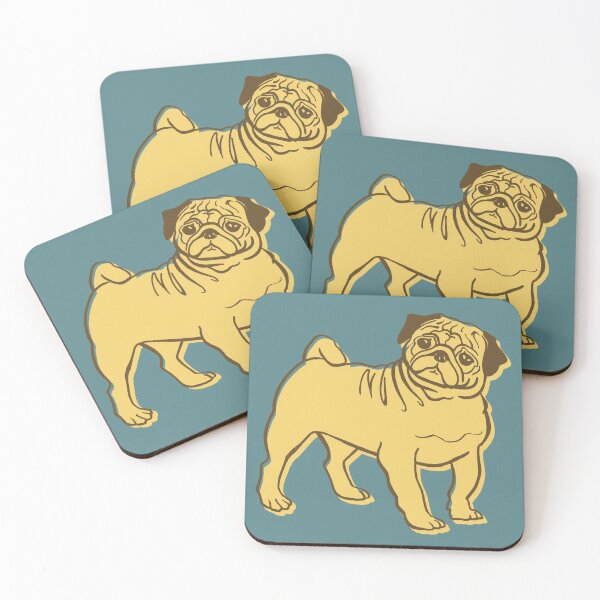 Item preview, Pug Pillow designed and sold by Elizabeth Dulemba.