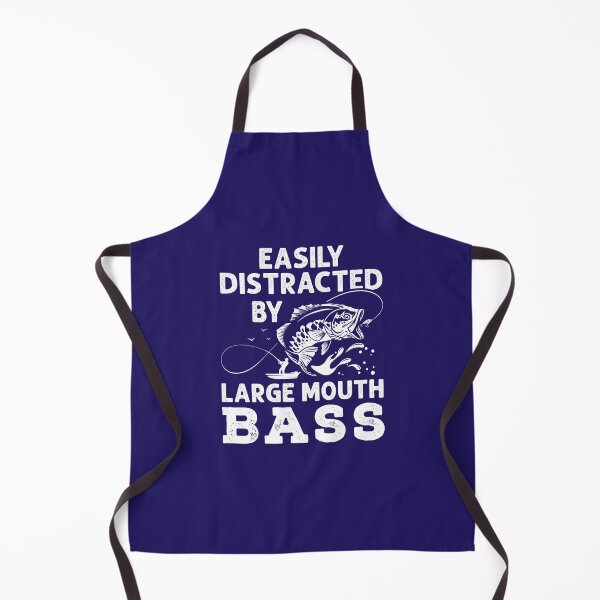 Item preview, Easily Distracted by Large Mouth Bass Angler Fisherman designed and sold by jaygo.