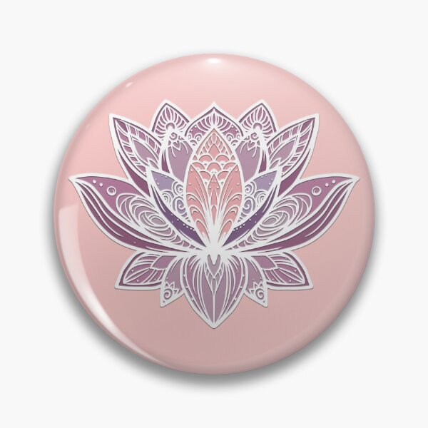Item preview, Lotus Mandala (Mauve, Purple, and Pink) designed and sold by squishyrainbow.