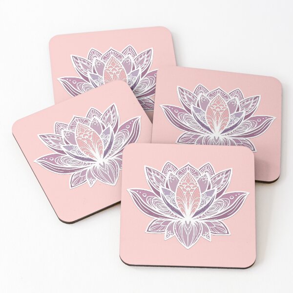 Item preview, Lotus Mandala (Mauve, Purple, and Pink) designed and sold by squishyrainbow.
