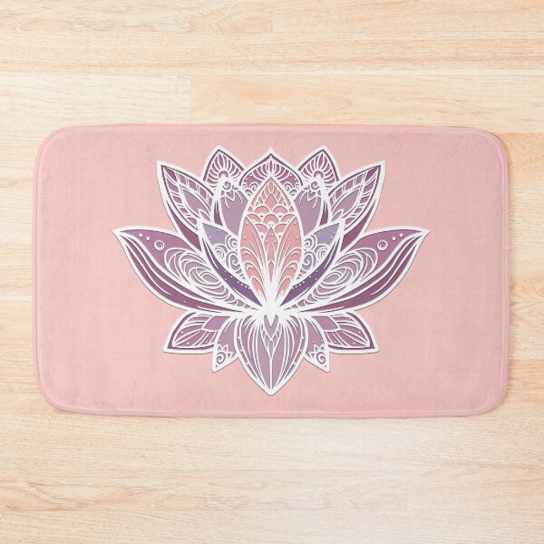 Item preview, Lotus Mandala (Mauve, Purple, and Pink) designed and sold by squishyrainbow.