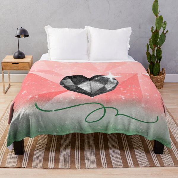 Item preview, Watermelon Heart Crystal Diamond Geometric Summer Gem designed and sold by Jolly-Yosei.