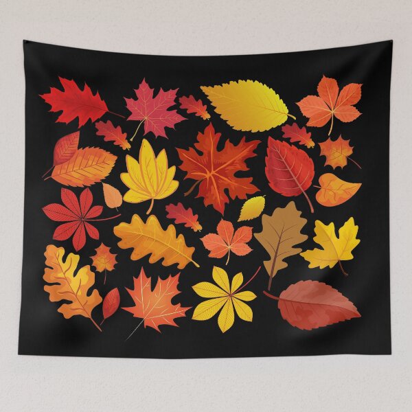 Item preview, Warm Glows Autumn Fallen Leaves designed and sold by Nancyanna.