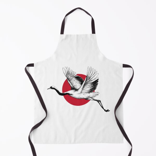 Item preview, The Japanese red-crowned crane designed and sold by TheTimeMachine.