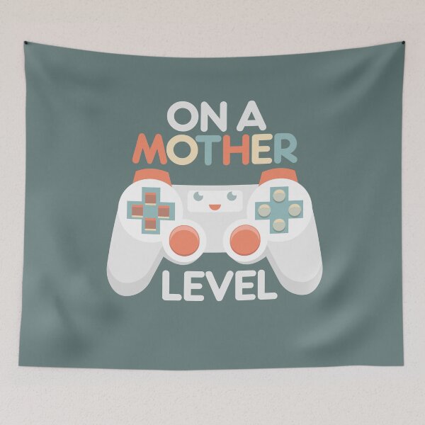 Item preview, On A Mother Level Gamer Mom Gaming designed and sold by gkao.