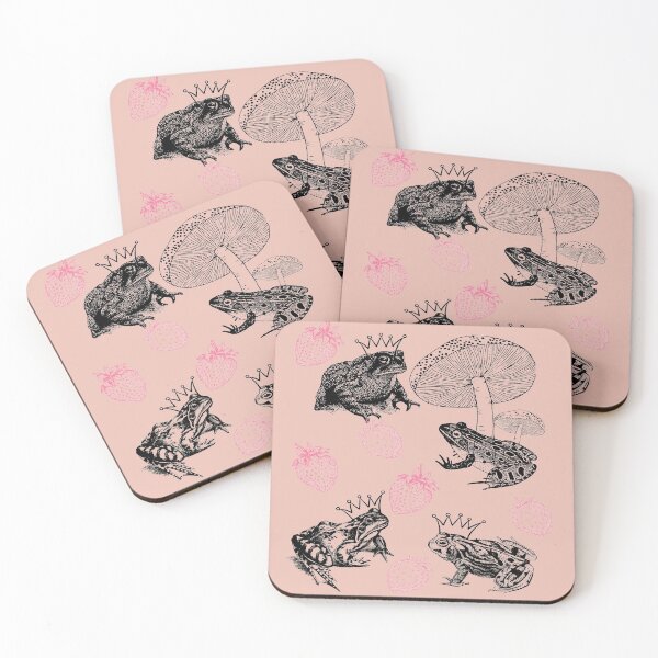 Item preview, Strawberry Frog Modern Aesthetic  designed and sold by kestrada2906.