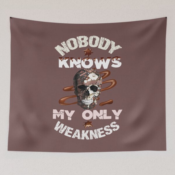 Item preview,  Nobody knows my only weakness designed and sold by Gothic Fantasy.