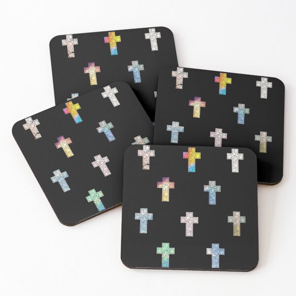 Item preview, Christian Cross Sticker Pack - Colourful Crosses designed and sold by TheKingdomAttic.