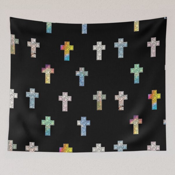 Item preview, Christian Cross Sticker Pack - Colourful Crosses designed and sold by TheKingdomAttic.