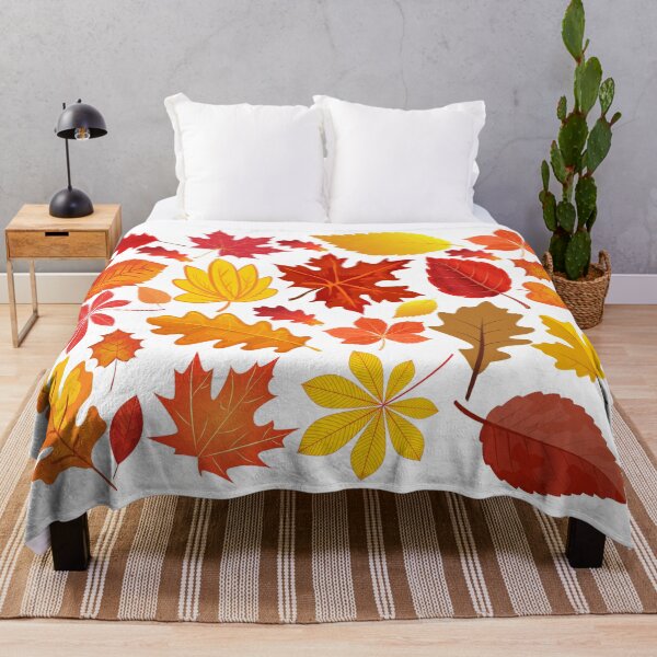 Item preview, Warm Glows Autumn Fallen Leaves designed and sold by Nancyanna.